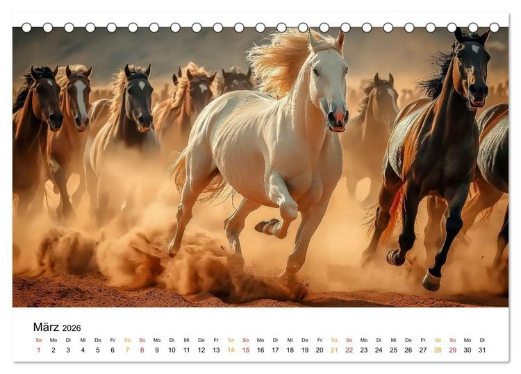 Produktbild: Westernwelt (Tischkalender 2026 DIN A5 quer), CALVENDO Monatskalender