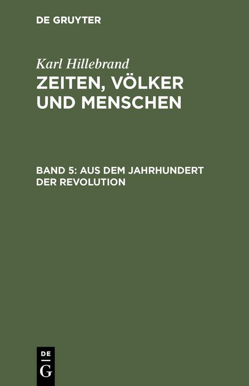 Produktbild: Aus dem Jahrhundert der Revolution