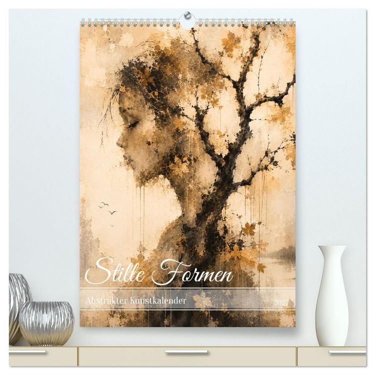 Produktbild: Stille Formen (hochwertiger Premium Wandkalender 2027 DIN A2 hoch), Kunstdruck in Hochglanz