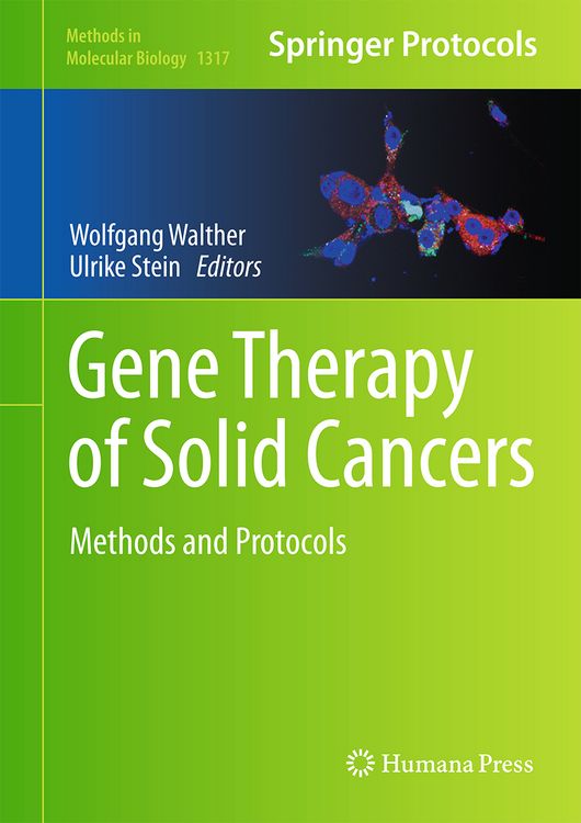 Produktbild: Gene Therapy of Solid Cancers