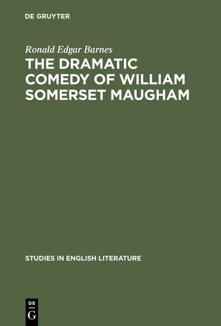 Produktbild: The dramatic comedy of William Somerset Maugham