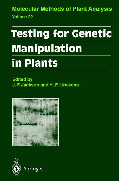 Produktbild: Testing for Genetic Manipulation in Plants