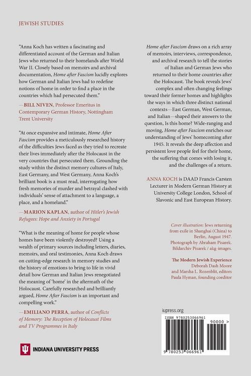 Produktbild: Koch, A: Home After Fascism