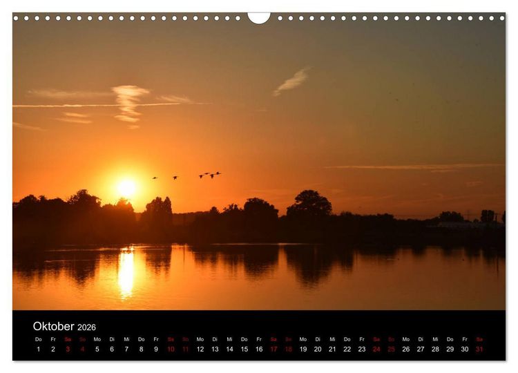 Produktbild: Niederrheinischer Himmel (Wandkalender 2026 DIN A3 quer), CALVENDO Monatskalender