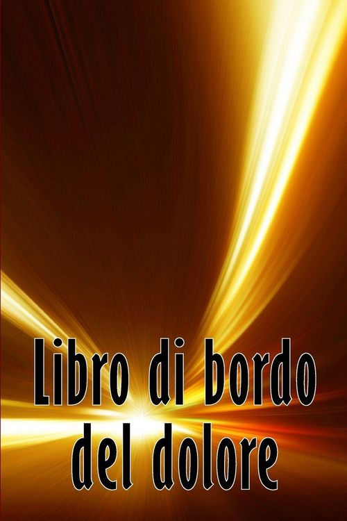 Produktbild: Libro di bordo del dolore