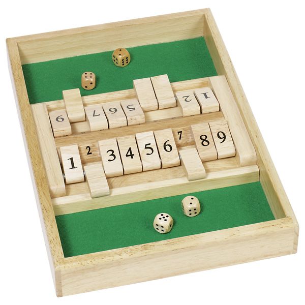 Produktbild: Doppelspiel Shut the box