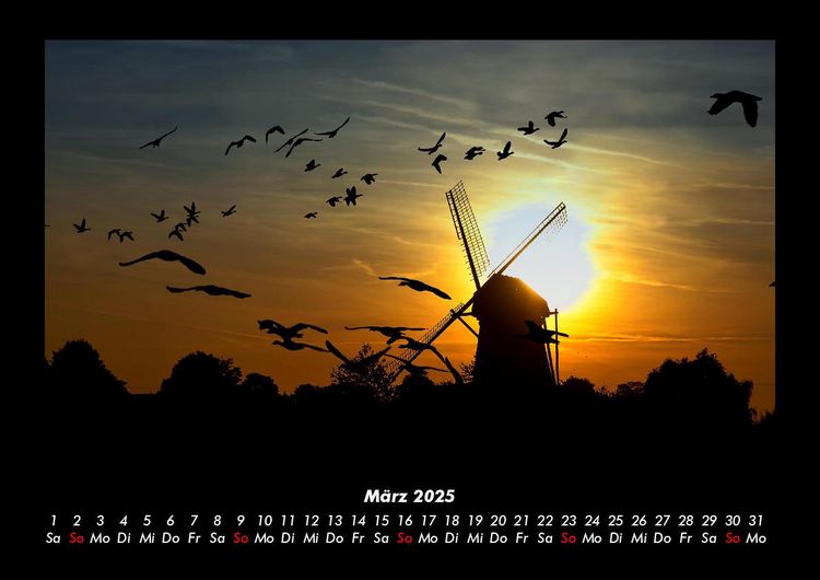 Produktbild: Blick in die Natur 2025 Fotokalender DIN A3