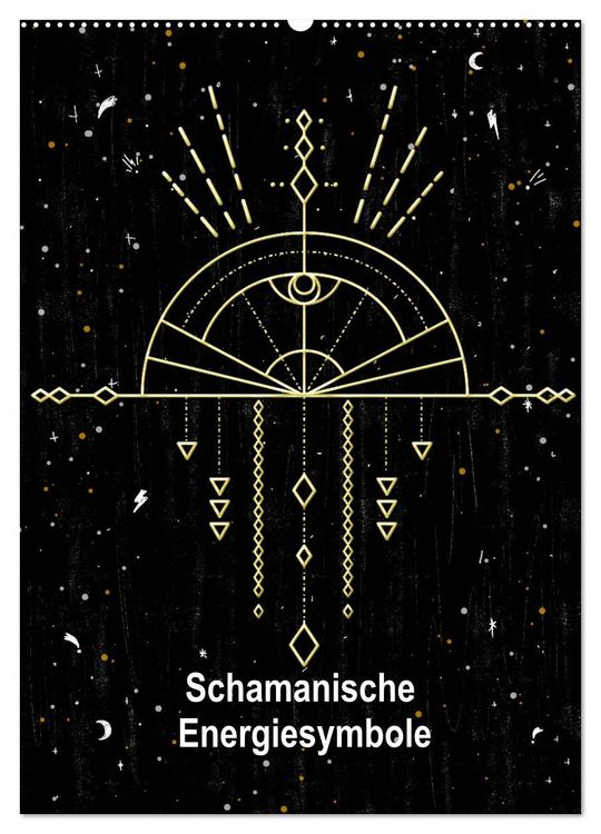 Produktbild: Schamanische Energiesymbole (Wandkalender 2026 DIN A2 hoch), CALVENDO Monatskalender