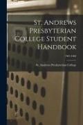 Produktbild: St. Andrews Presbyterian College Student Handbook; 1962-1963
