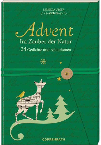 Produktbild: Brief-Adventskalenderbuch &ndash; Advent im Zauber der Natur
