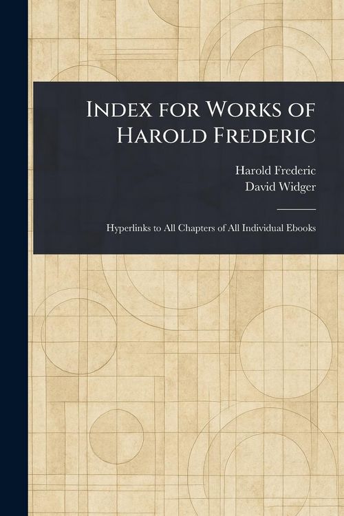 Produktbild: Index for Works of Harold Frederic
