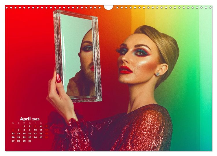 Produktbild: LGBTQ Pride - Regenbogenzeit, der Kalender f&uuml;r Vielfalt und Liebe (Wandkalender 2026 DIN A3 quer), CALVENDO Monatskalender