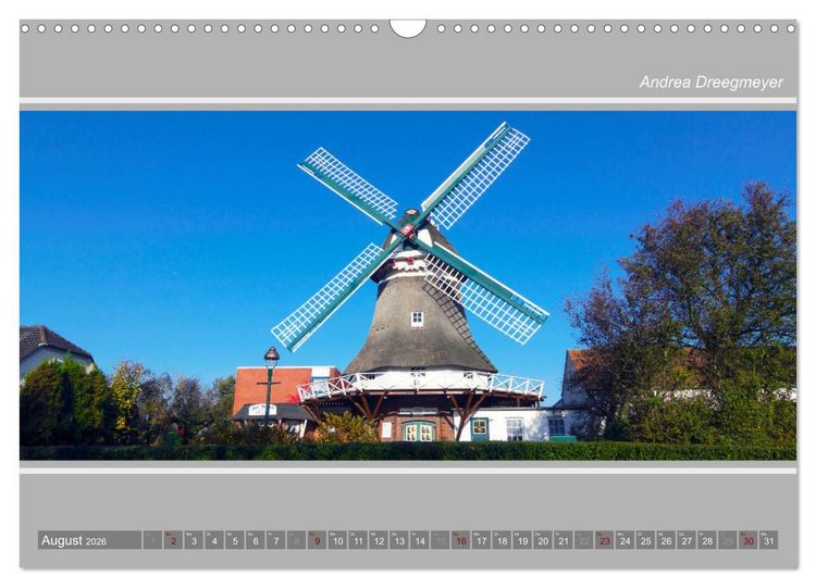 Produktbild: Norderney-Panorama (Wandkalender 2026 DIN A3 quer), CALVENDO Monatskalender