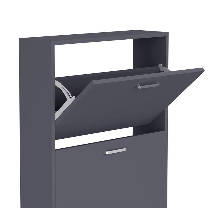 Produktbild: Holz Schuhregal Schuhschrank Schuhkipper Sulos L