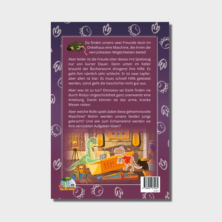 Produktbild: Dino + Ricky (5) und die kr&ouml;tenschlotzschleimige Wurmrettung