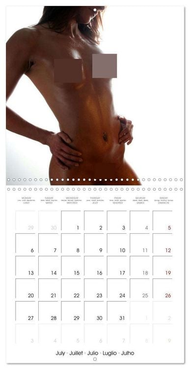 Produktbild: Eau Nue (Calendrier mural carr&eacute; 2026 30x30 cm) Calendrier double avec une page pour vos prises de notes
