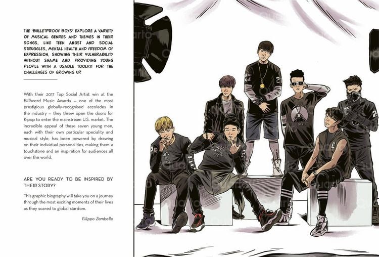 Produktbild: BTS: Die Graphic Novel Biografie