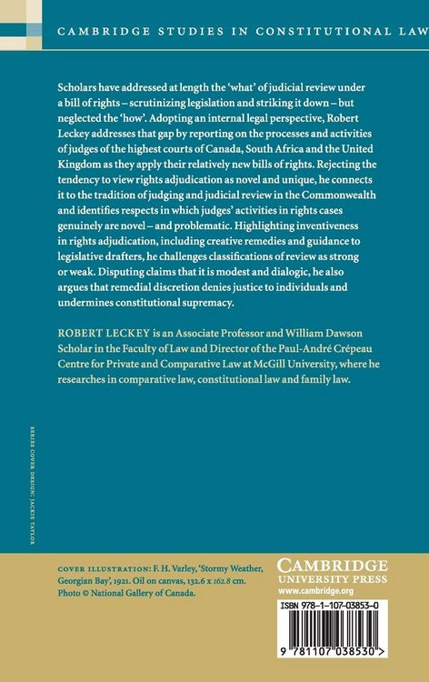 Produktbild: Bills of Rights in the Common Law