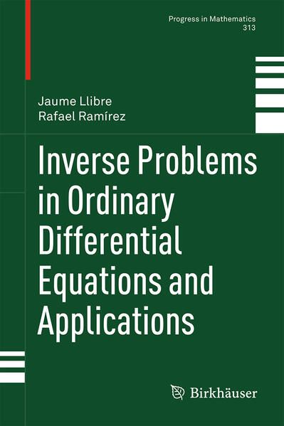 Produktbild: Inverse Problems in Ordinary Differential Equations and Applications