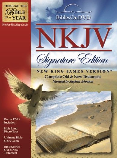 Produktbild: New King James Version Signature Edition Bible on Dvd
