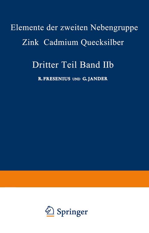 Produktbild: Elemente der Zweiten Nebengruppe