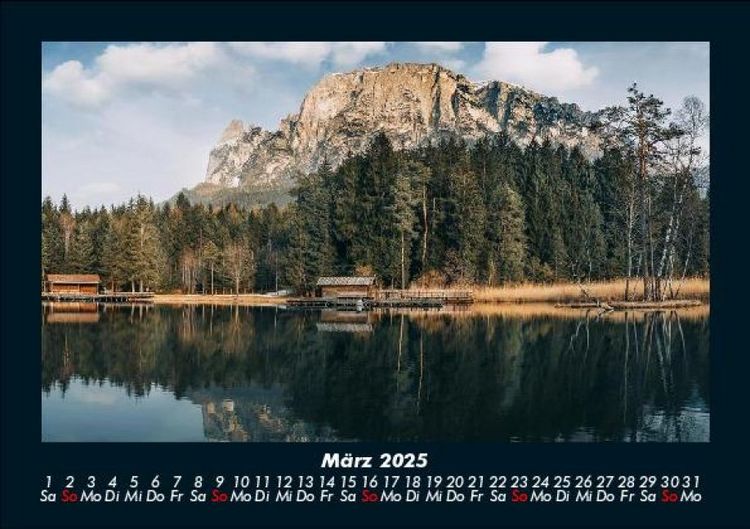 Produktbild: Bergige Welten 2025 Fotokalender DIN A5