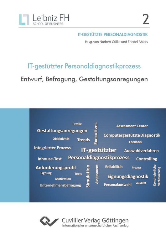 Produktbild: IT-gest&uuml;tzter Personaldiagnostikprozess. Entwurf, Befragung, Gestaltungsanregungen