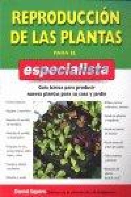 Produktbild: Reproducci&oacute;n de las plantas para el especialista