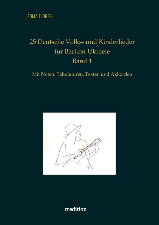 Produktbild: 25 Deutsche Volks- und Kinderlieder f&uuml;r Bariton-Ukulele