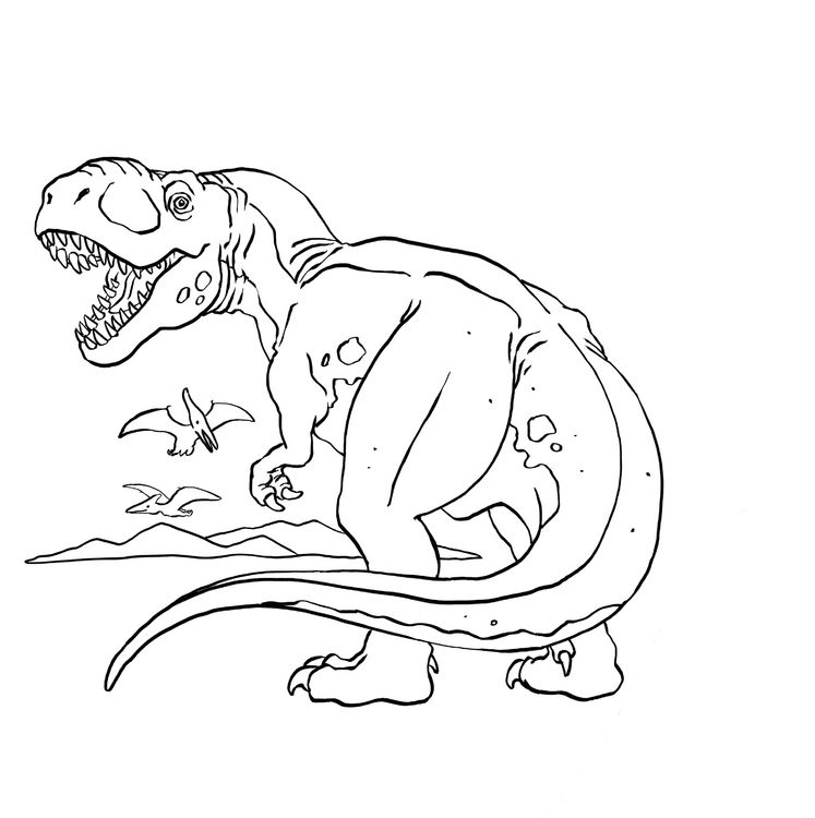Produktbild: Malbuch (T-Rex World)