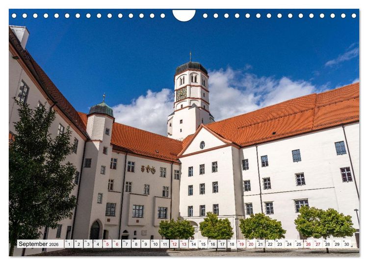 Produktbild: Landkreis Dillingen Donau (Wandkalender 2026 DIN A4 quer), CALVENDO Monatskalender