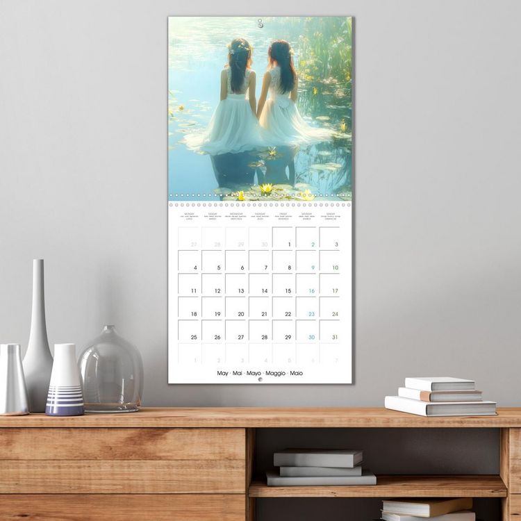 Produktbild: Soft and full of harmony - lightful (Wall Calendar 2026 12 &times; 12 Inch) CALVENDO 12 Month Wall Calendar