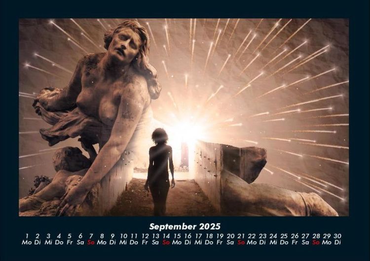 Produktbild: Mit Fantasy durch's Jahr 2025 Fotokalender DIN A4