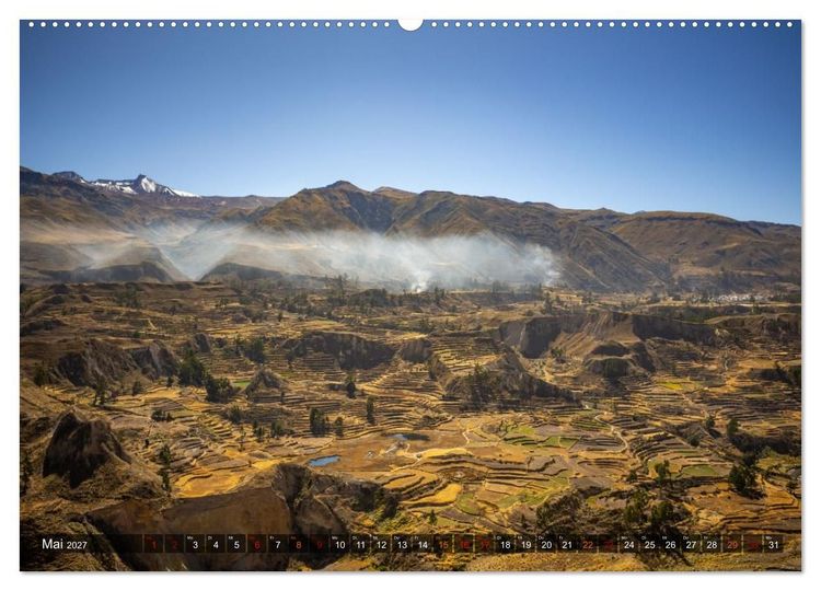 Produktbild: Peru - Traumreise durch das Land der Inka (hochwertiger Premium Wandkalender 2027 DIN A2 quer), Kunstdruck in Hochglanz
