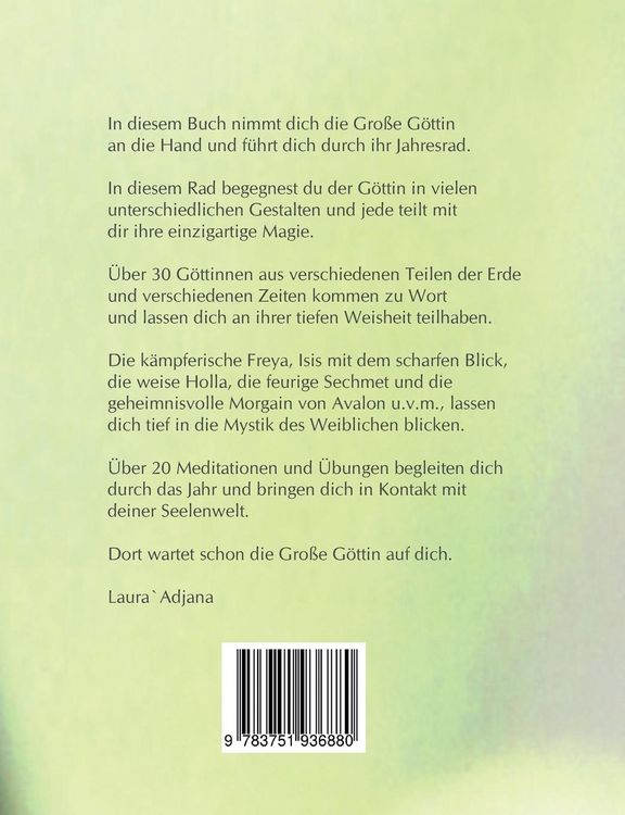 Produktbild: Mit der G&ouml;ttin durch`s Jahr