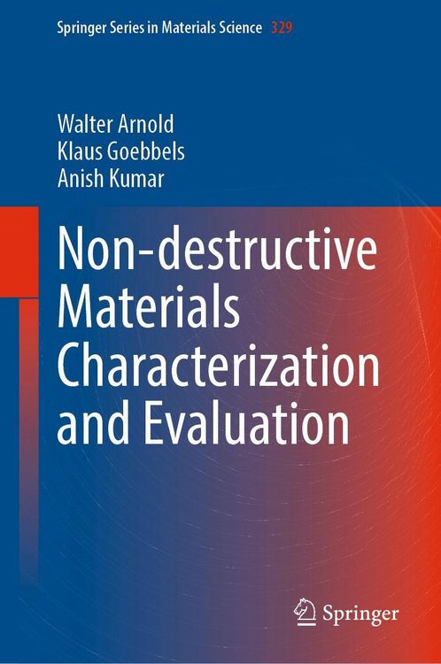 Produktbild: Non-destructive Materials Characterization and Evaluation