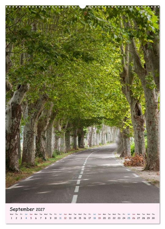 Produktbild: Provence &ndash; Scenic Villages of France (Wall Calendar 2027 DIN A2 portrait), CALVENDO 12 Month Wall Calendar