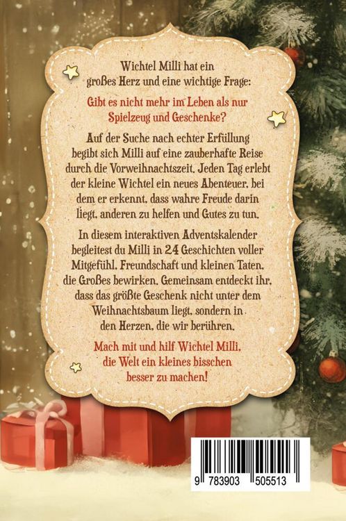 Produktbild: Wichtel Millis magischer Adventskalender