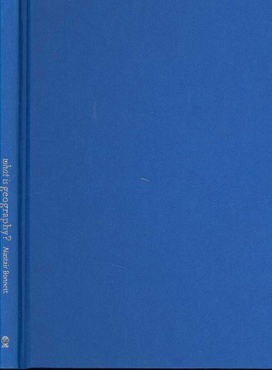 Produktbild: Bonnett, A: What Is Geography?