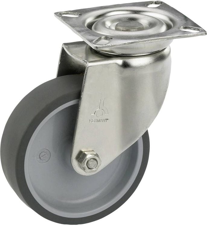 Dörner + helmer 770160 Apparate-Lenkrolle Rad-Durchmesser: 50 mm Tragfähigkeit (max.): 40 kg 1 St.