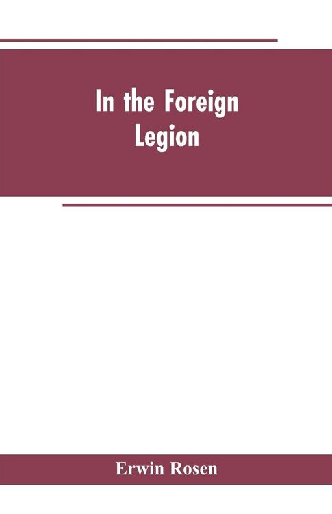 Produktbild: In the Foreign Legion