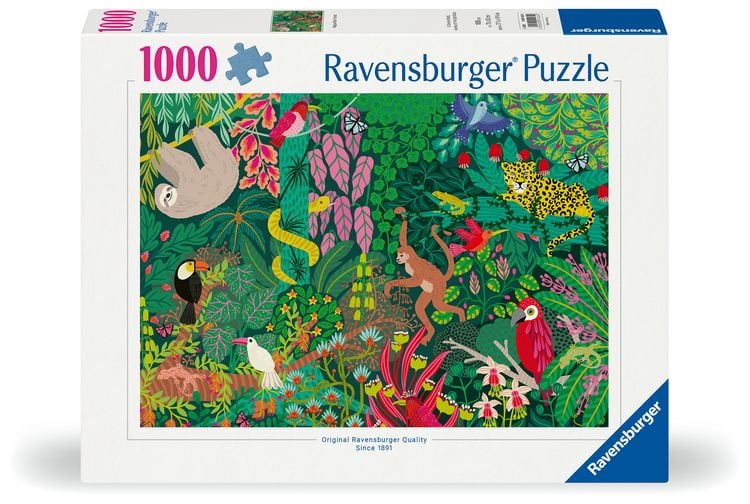 Produktbild: Erwachsenenpuzzle 1000 Teile - Magischer Regenwald