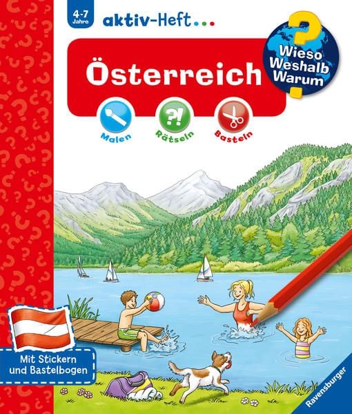 Produktbild: Wieso? Weshalb? Warum? aktiv-Heft: Österreich