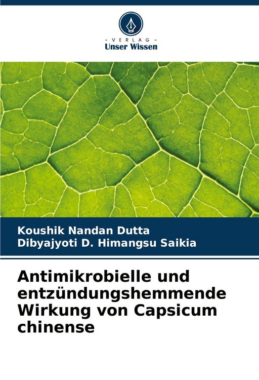 Produktbild: Antimikrobielle und entz&uuml;ndungshemmende Wirkung von Capsicum chinense