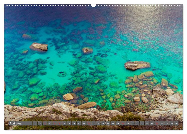Produktbild: Korsika - Traum des Mittelmeers 2026 (Wandkalender 2026 DIN A2 quer), CALVENDO Monatskalender