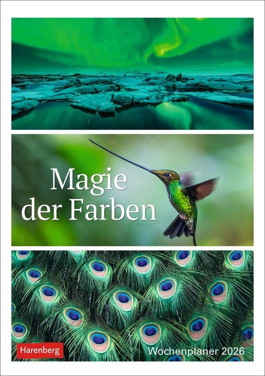 Produktbild: Magie der Farben Wochenplaner 2026