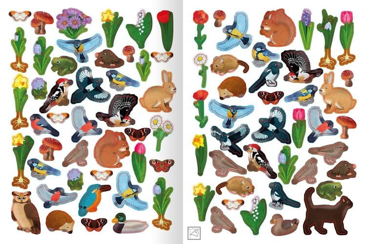 Produktbild: Erstes Stickern &ndash; Im Fr&uuml;hling