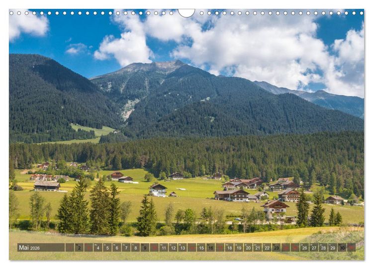 Produktbild: Pustertal im Osten S&uuml;dtirols (Wandkalender 2026 DIN A3 quer), CALVENDO Monatskalender