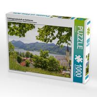 Produktbild: CALVENDO Puzzle Fr&uuml;hlingslandschaft am Schliersee 1000 Teile Lege-Gr&ouml;&szlig;e 64 x 48 cm Foto-Puzzle Bild von SusaZoom