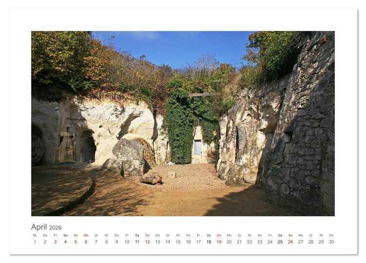 Produktbild: Unterwegs an der Loire (Wandkalender 2026 DIN A3 quer), CALVENDO Monatskalender